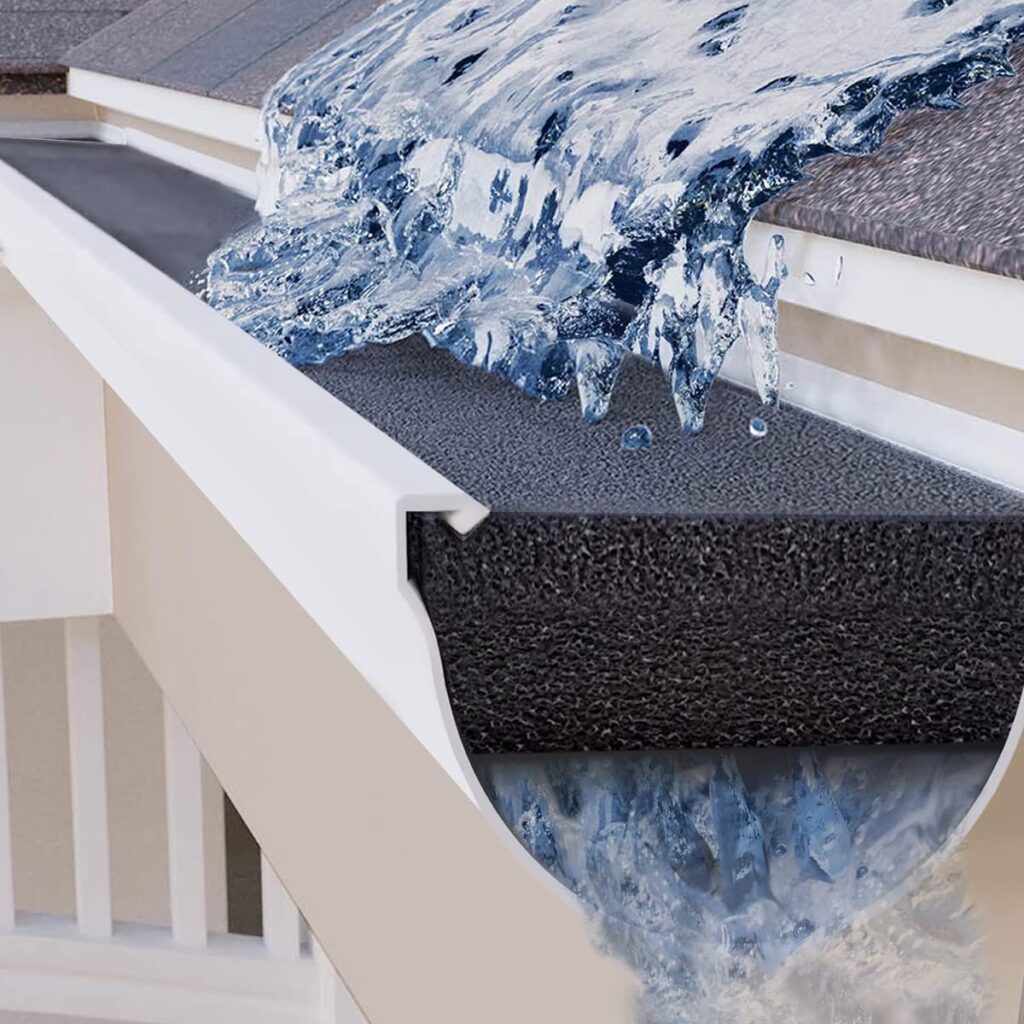 gutter guard rockingham, foam gutter guard