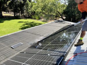 solar panel cleaning rockingham, pure water system